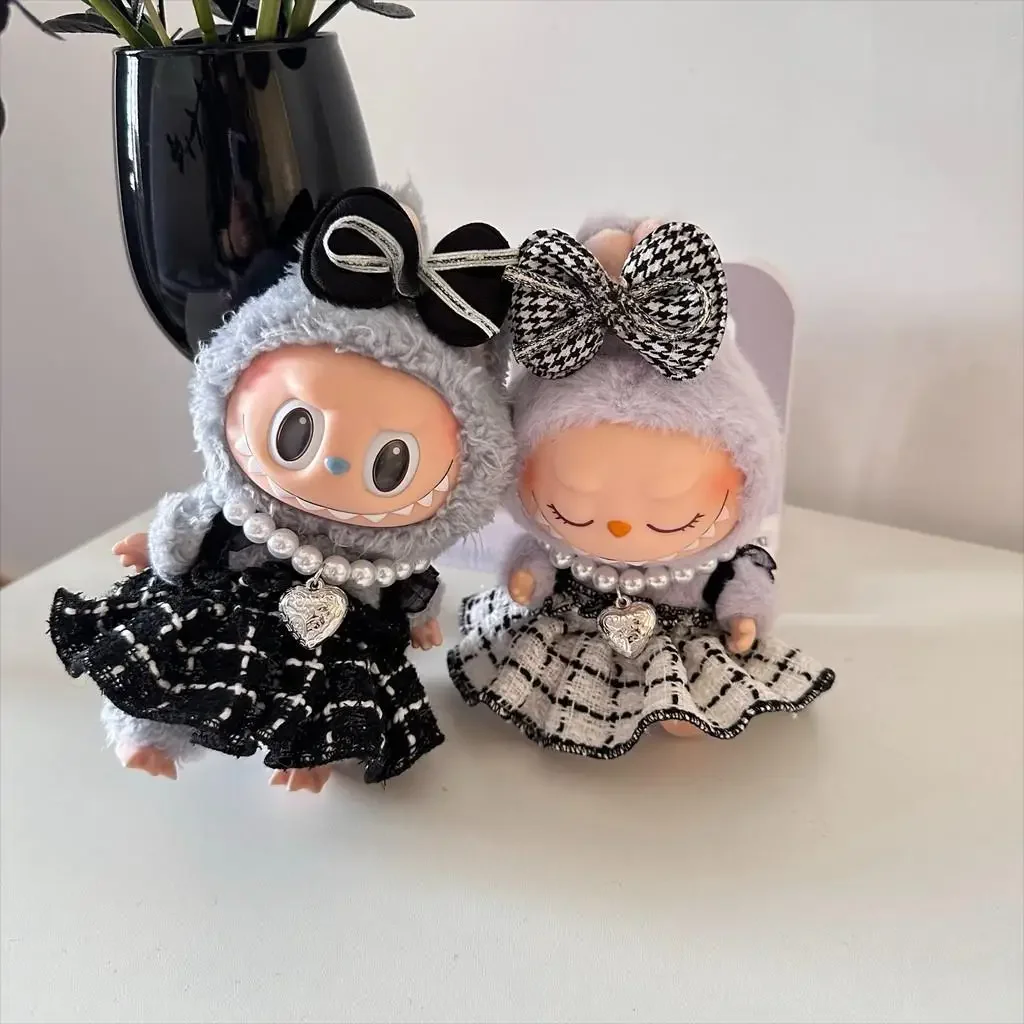 17 см мини-плюшевая кукла одежда аксессуары для Кореи Kpop Exo Labubu Idol юбка на бретелях