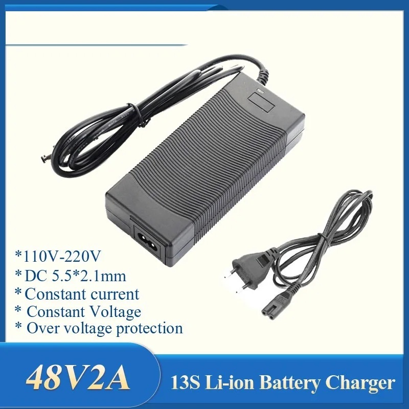 

LiitoKala 48V 2A charger 13S 18650 battery pack charger 54.6v 2a constant current constant pressure is full of self-stop