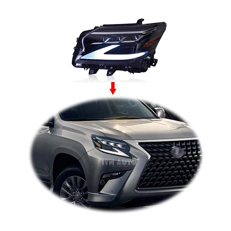 

AFL function LED headlight headlamp for LEXUS GX GX400 GX460 head light head lamp assembly 2014 to 2019 upgrade to 2020