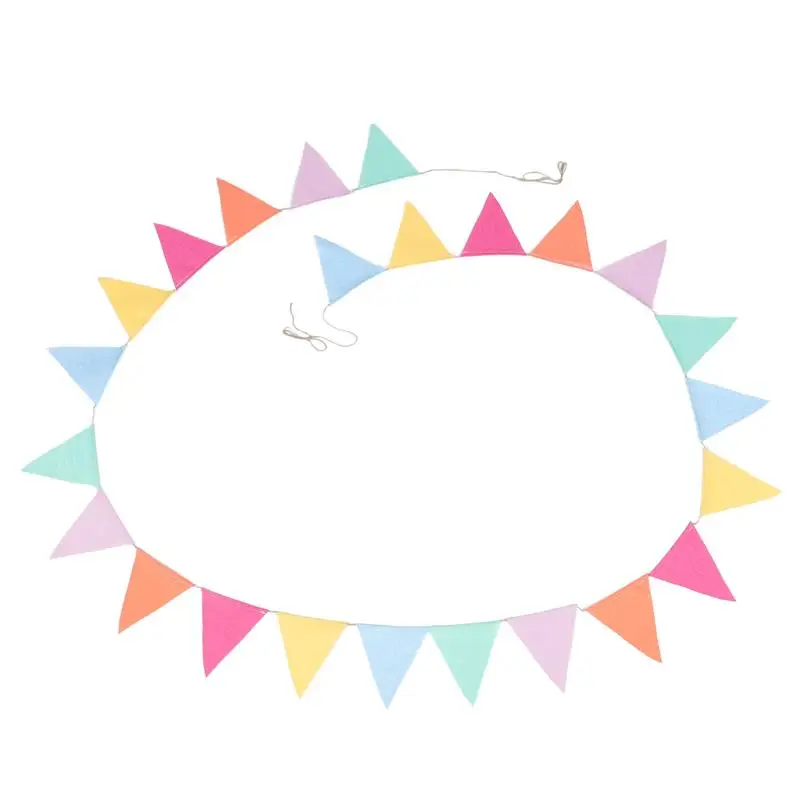 

1 String of Backdrop Flag Creative Hanging Bunting Party Hanging Flag Children's Bedroom Banner for Home Festival Decor Party