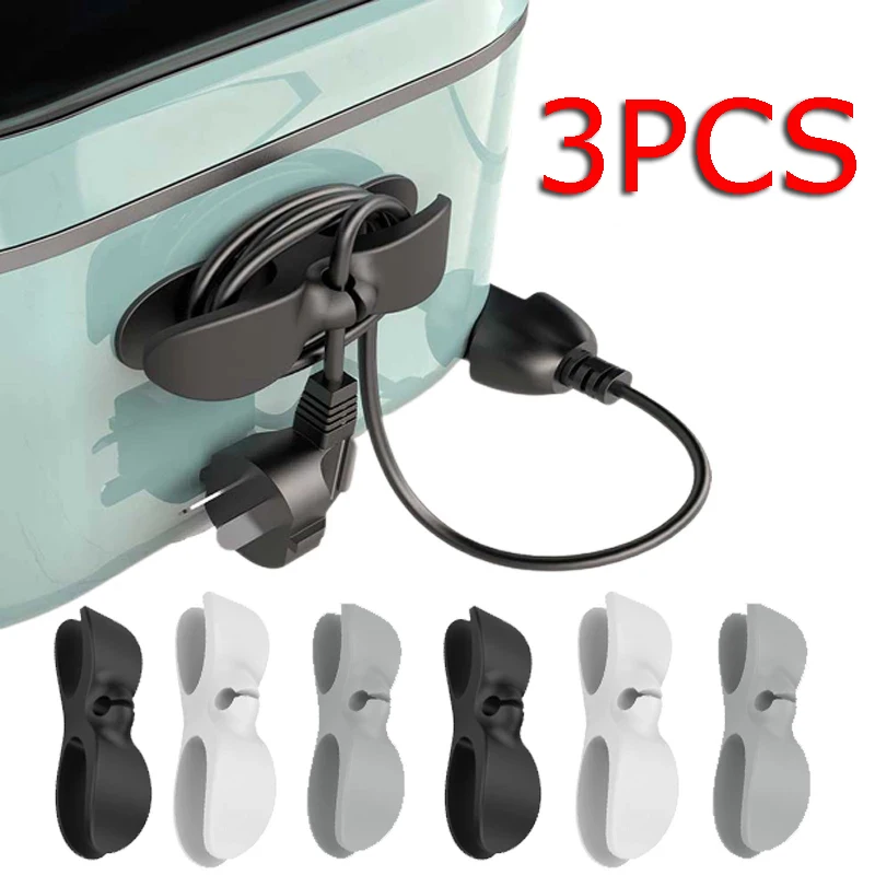 

Cord Winder Organizer for Kitchen Appliances Cord Wrapper Cable Management Clips Holder for Air Fryer Coffee Machine Wire Fixer