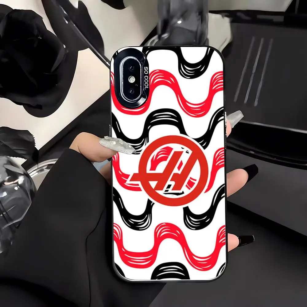 Фото Чехол для телефона с логотипом команды H-haaSES для iPhone 17 Pro Air 17e 16 15 14 Plus Max 13 12 Pro Max, серебристый. №3