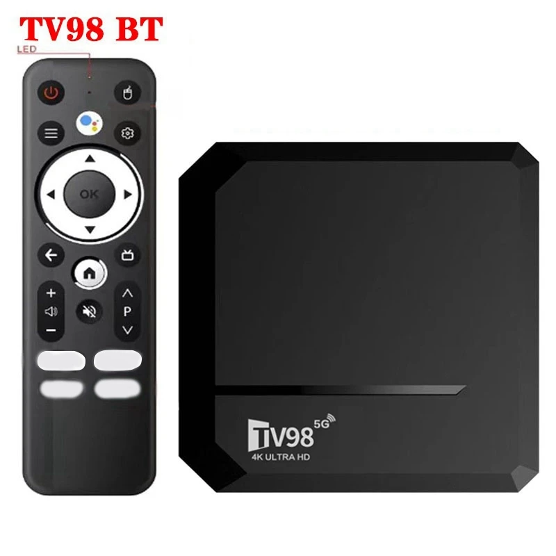 Приставка Smart TV Box 2 4/5G Dual-WIFI 3D Video Media Player домашний кинотеатр ТВ-приставка с