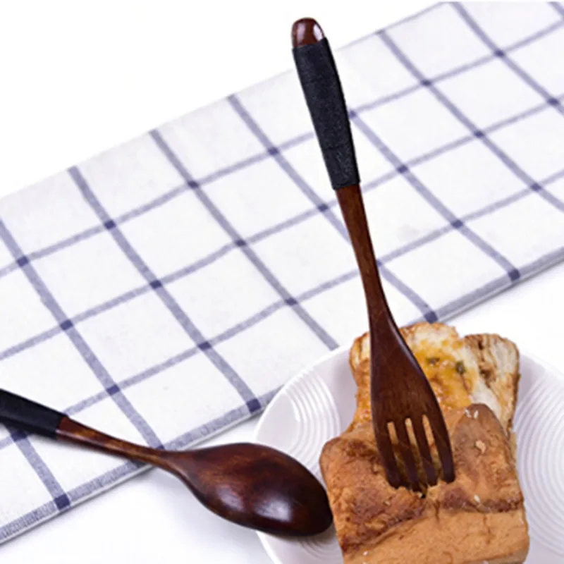 Японские палочки для еды черные суши фаст-фуд лапша ложка вилка корейская посуда