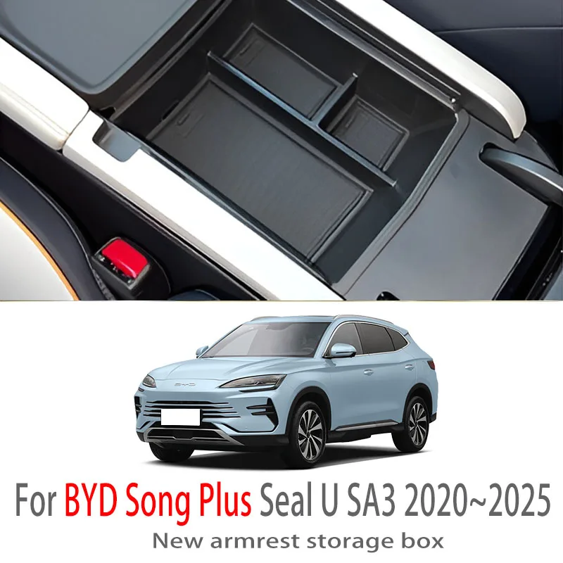 Автомобильные аксессуары для BYD Song Plus Seal U SA3 2020 ~ 2025 подлокотник центральной
