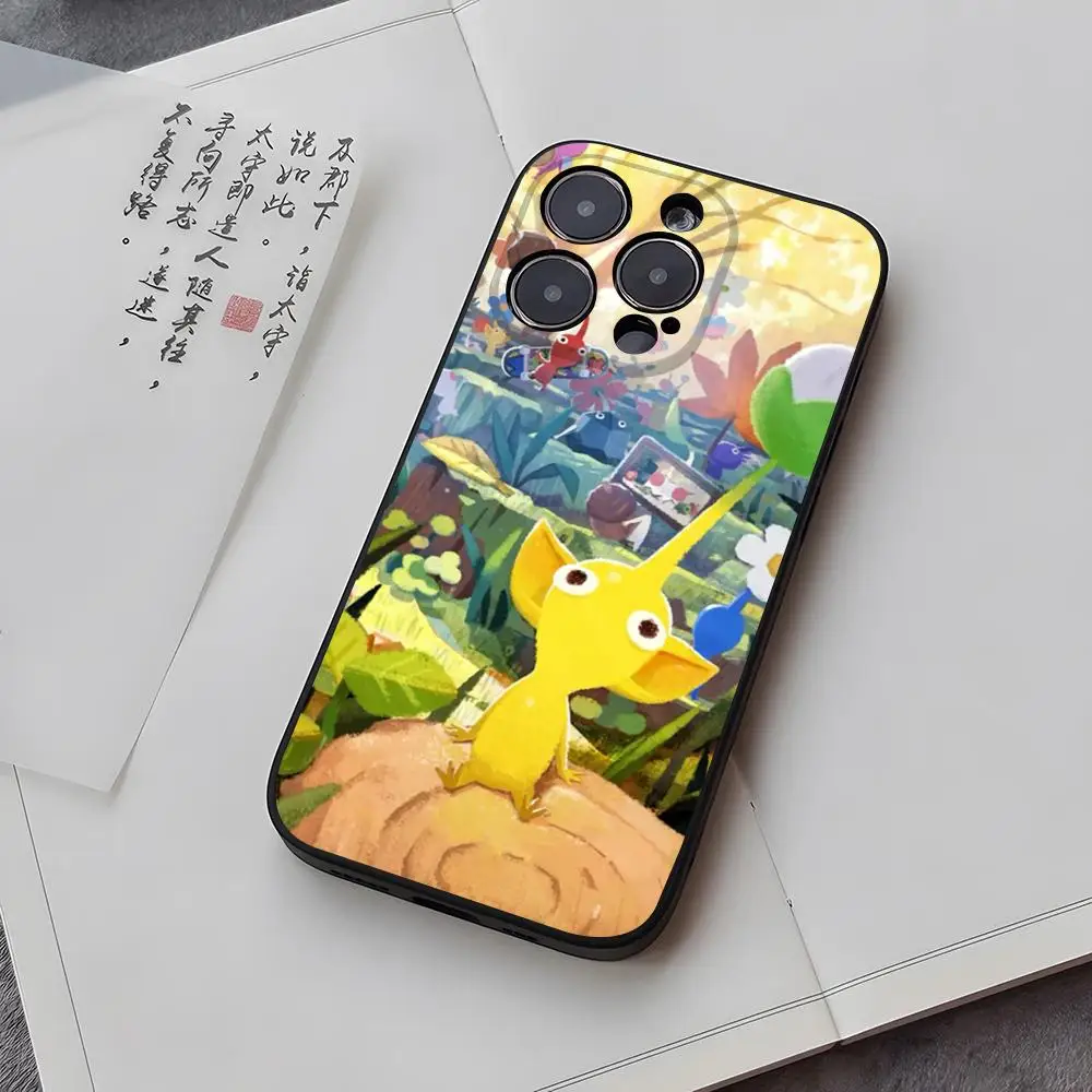 Фото Чехол для телефона Game P-PikminS-S 4 для iPhone 14, 13, 17, 16, 11, 15 Pro Max, 12 Pro Max, Mini, XR, XS, X, 7 Plus №5