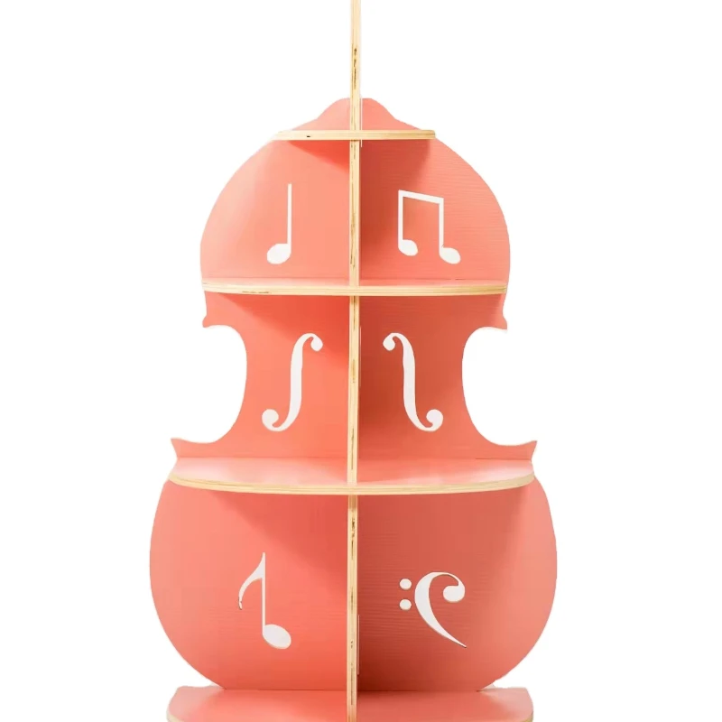 

cello bookshelf library rack exhibition hall window decoration ornaments