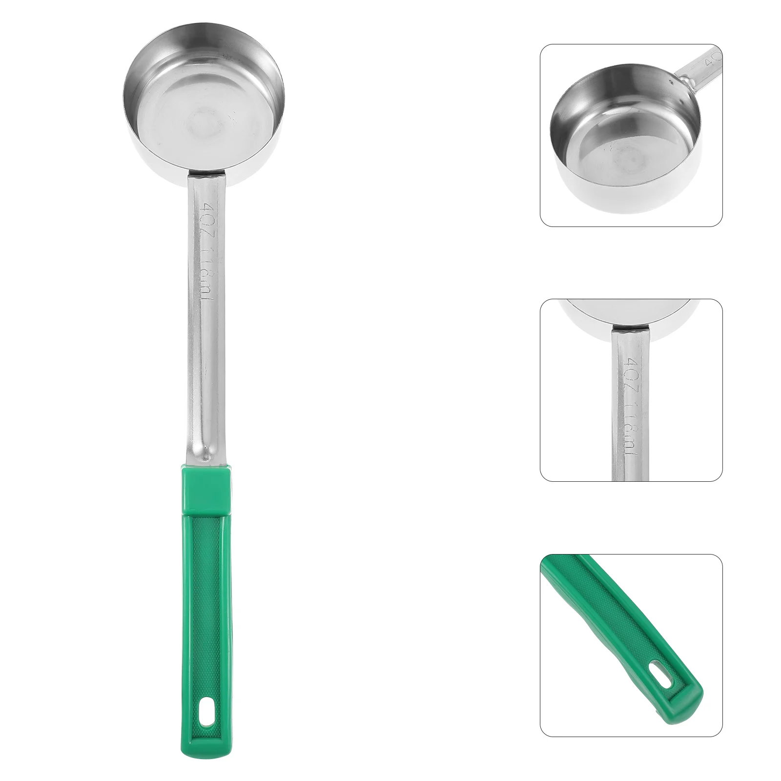

Ladle Portion Control Serving Sauce Spoon Spoons Soup Scoop Measuring Portioner Gravy Kitchen Utensil Drizzle Steel Ladles