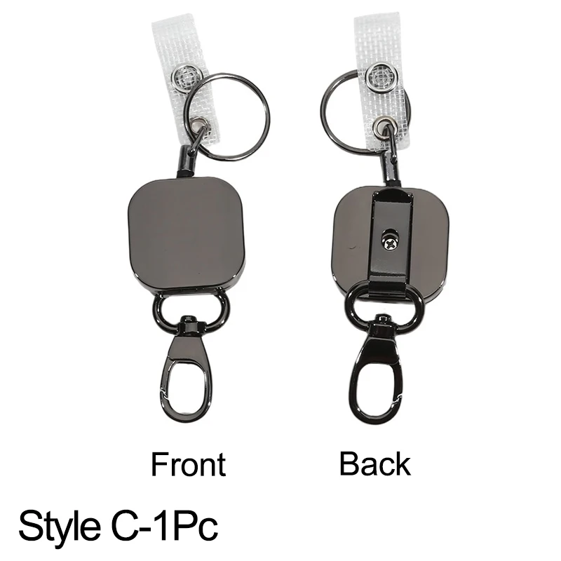 

Металлический выдвижной держатель для бейджа