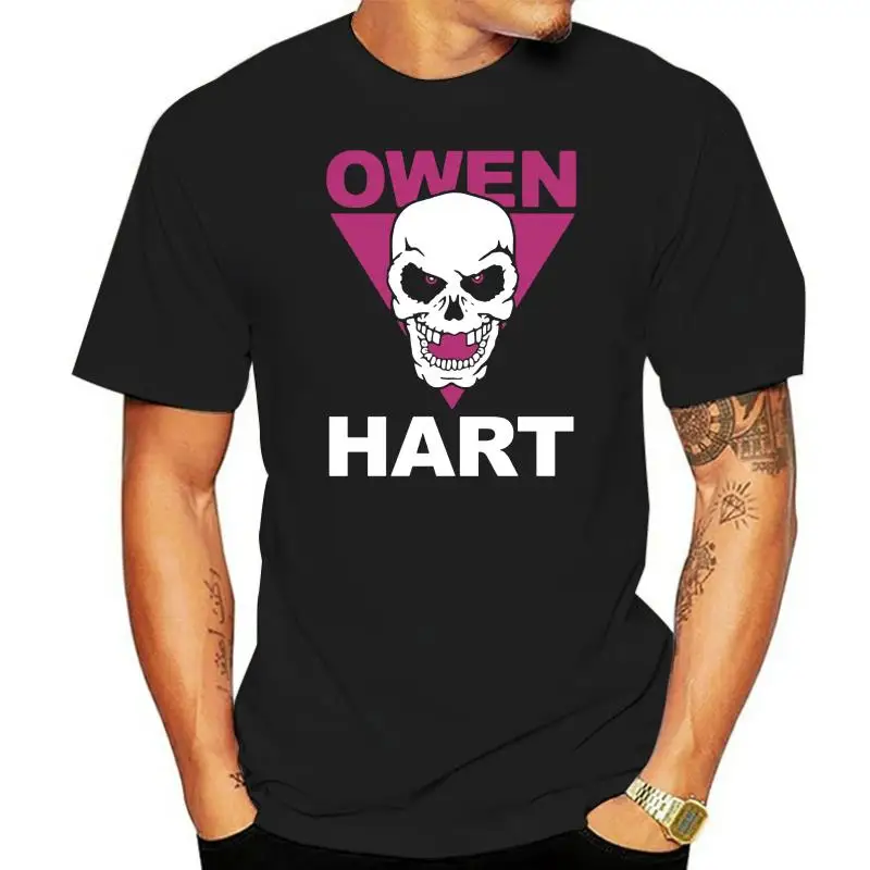 

Wwf Owen Hart T-Shirt Vintage New Tshirt Hart Foundation Casual Print Fashion Tee Shirt