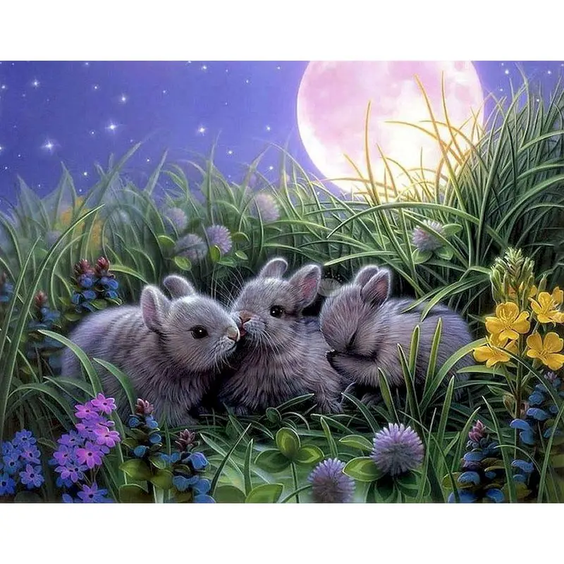 

Набор для рисования по номерам на холсте, 60x75 см