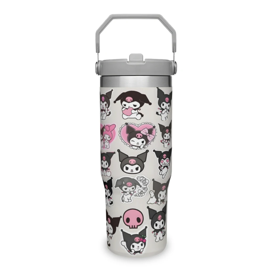 Портативная автомобильная чашка Kuromi Melody из нержавеющей стали 304 стакан для воды 30