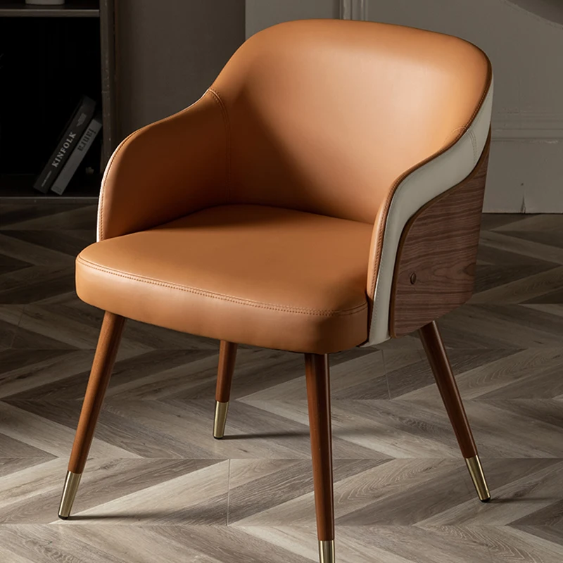 

Wooden Nordic Chairs Office Luxury Ergonomic Party Chair Aesthetic Lounge Bedroom Hotel Designer Sandalyeler Furniture WJ35XP