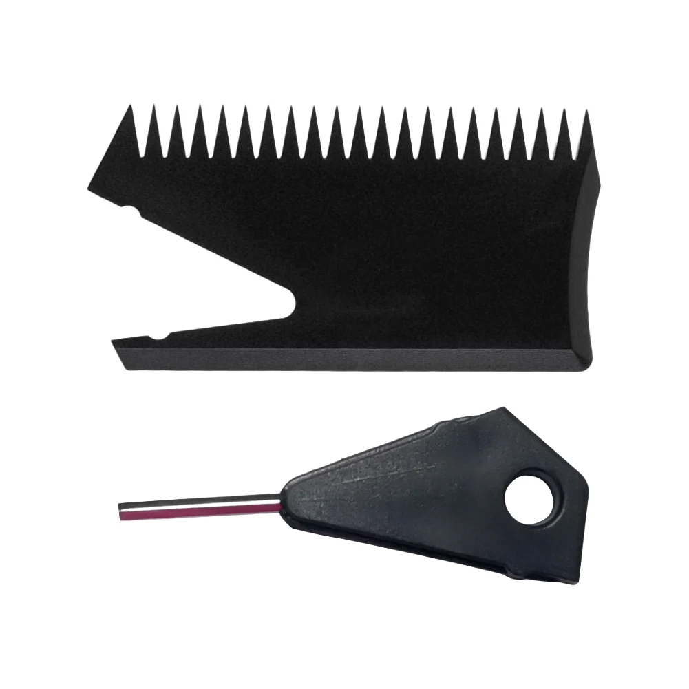 

Surfboard Wax Comb 1Pcs Plastic Stand Up Paddle Comb Surfing Accessories Wax Remove Comb With Fin Key Hot Sale