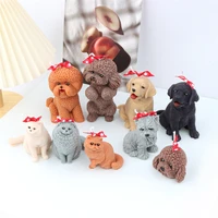 animal series silicone cat candle mold pet dog bulldog scented soap mould diy bear resin plaster tools home crafts decoration