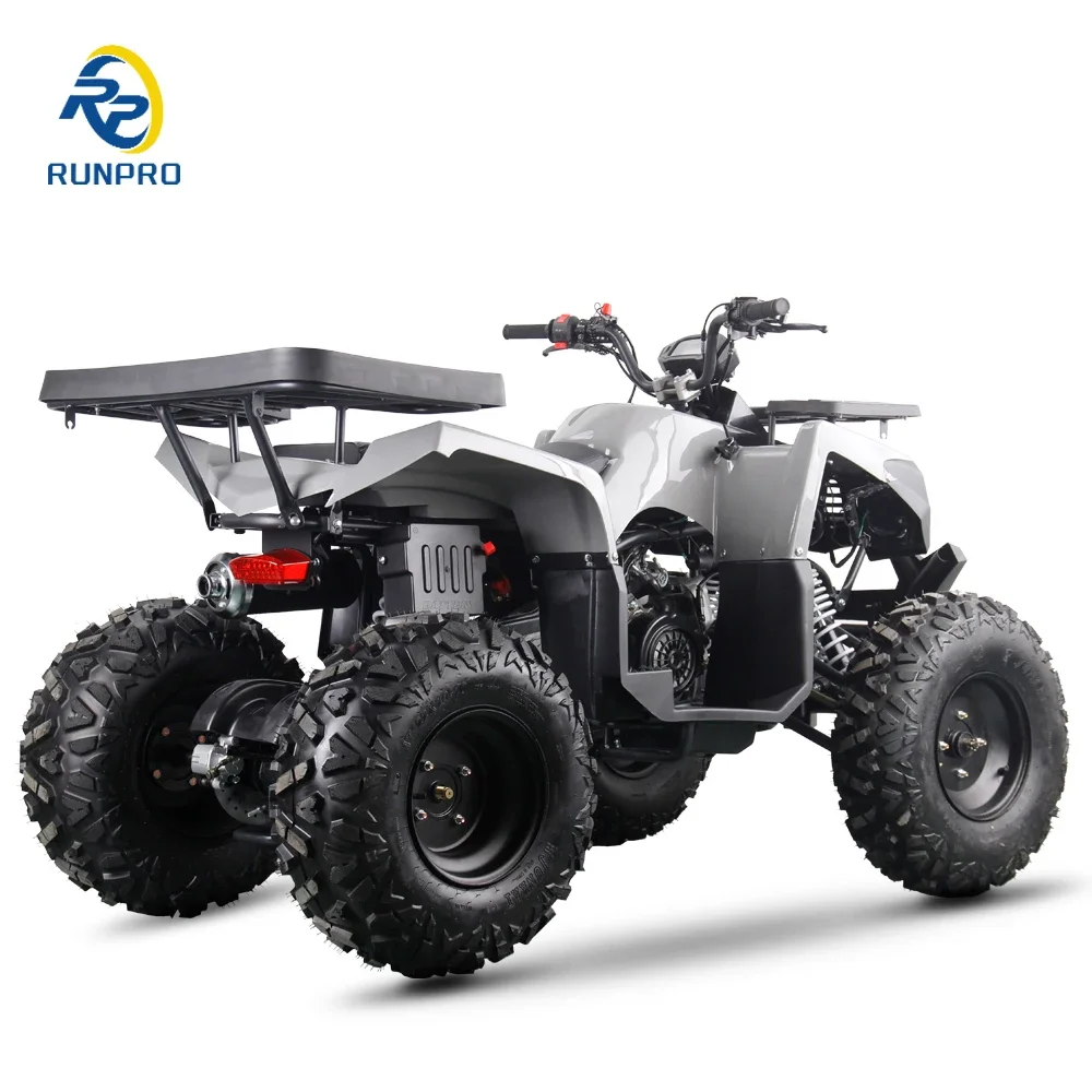 Взрослый 200CC бензиновый квадроцикл 10-дюймовый стальной 4-колесный с