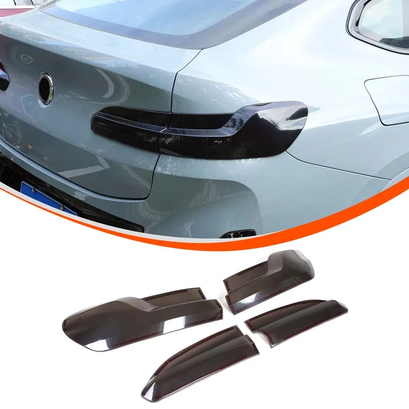 Для BMW X4 G02 2019-2024 ABS черный автомобильный задний фонарь указатель поворота