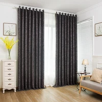 modern curtains for dining bedroom linen for living room thick grey drapes luxury windows treatment home decor blackout