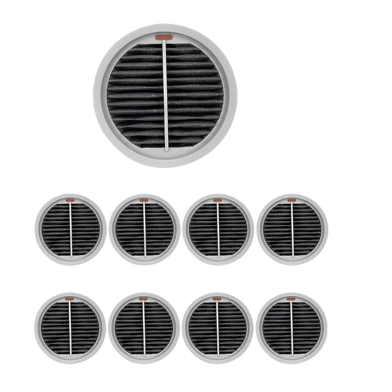 

9PCS HEPA Filter Washable For Xiaomi Roidmi X20 / X30 / X30 / S2 / F8 Storm Pro Wireless Vacuum Cleaner