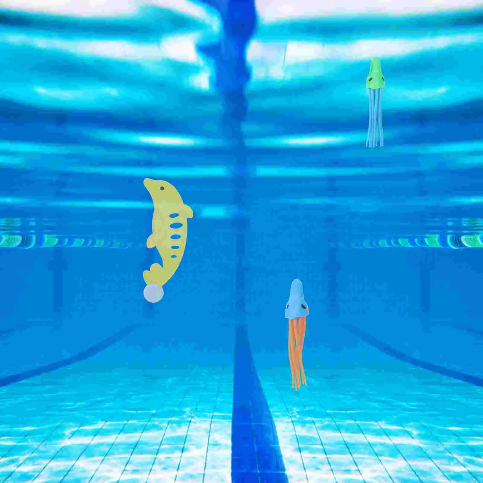 

17 шт., детские игрушки для плавания и дайвинга