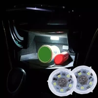1pc car led sensor light one button portable self adhesive home car mini small night atmosphere light lamp outdoor q8q3