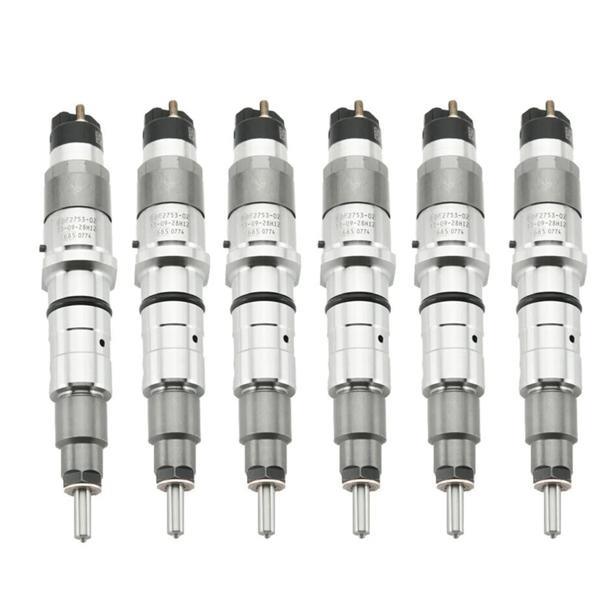 

6PCS 0445120236 0445120125 New Crude Oil Fuel Injector Nozzle for Komatsu PC300-8 CASE Cummins QSL8.9