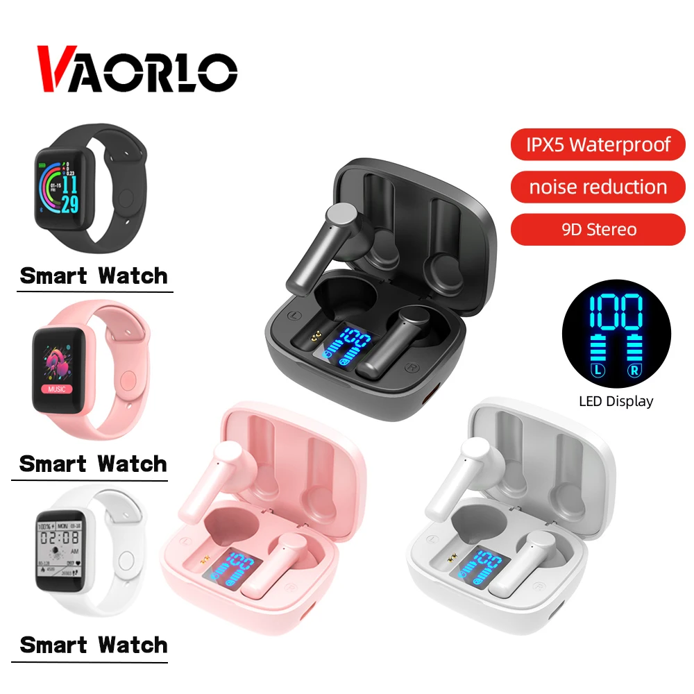 Игровая гарнитура LB8 TWS беспроводные наушники Bluetooth 5 0 сенсорные стереонаушники с