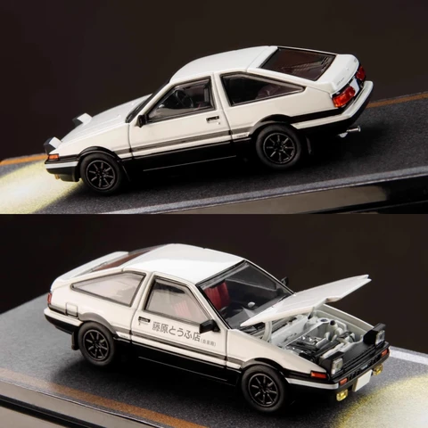 HJ HOBBY ЯПОНИЯ 1:64 AE86 начальная D металлическая модель автомобиля