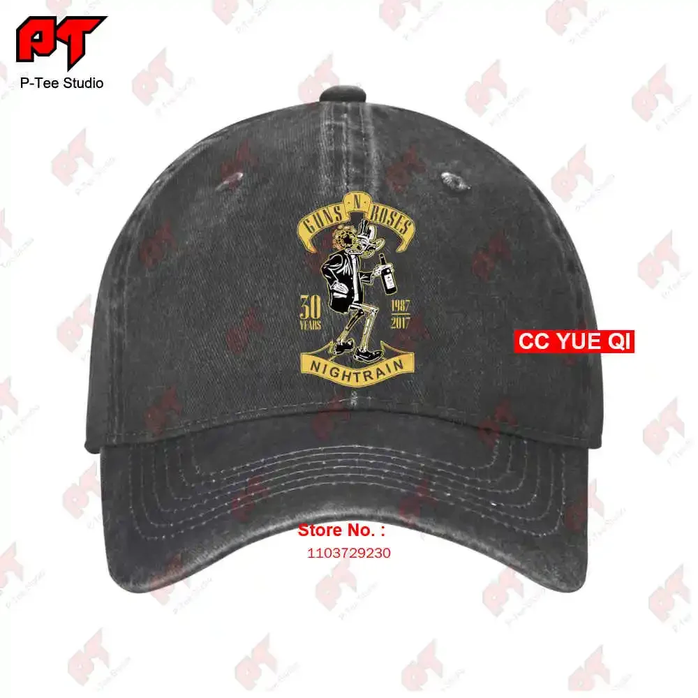 Guns N Roses Nightrain 30 лет 1987 2017 коллекционные бейсболки Gnfnr кепка для грузовика SPIN