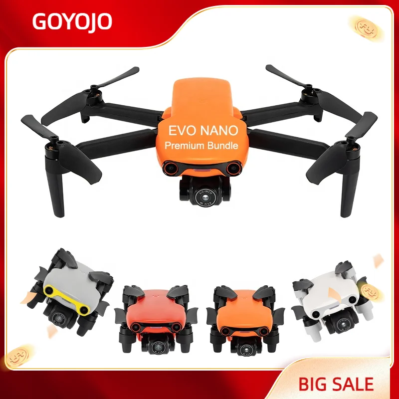 

Autel Robotics EVO Nano Premium Bundle Combo FMC Series 249g 4K Camera 3-Axis Flycam Dron Drone
