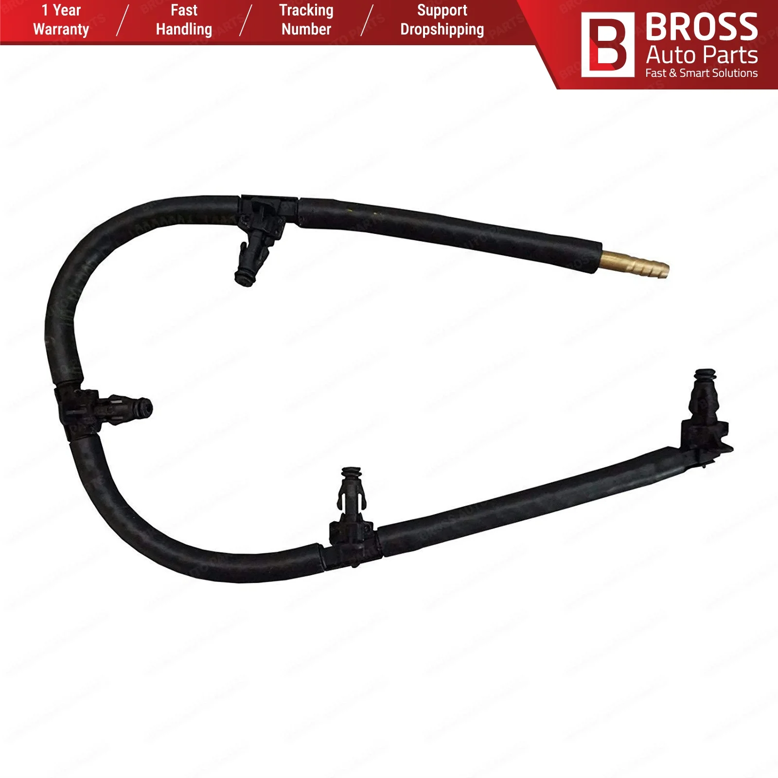Bross BHC640 инжектор утечки топлива от линии трубы 6510702432 для Vito Viano W639 2010-2017 W906 OM651