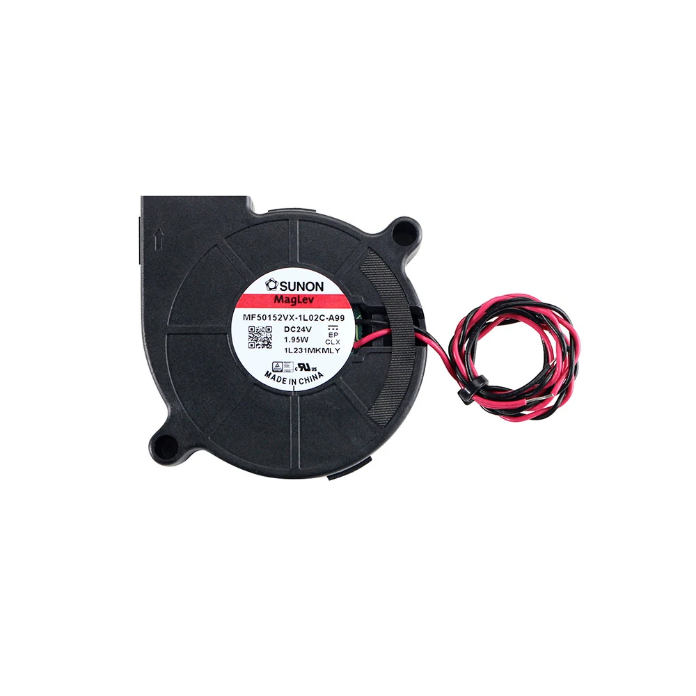 

For Sunon 3D Printer Blower Fan 5015 24V Double Bearing Fan Centrifugal DC Cooling Turbo Fan