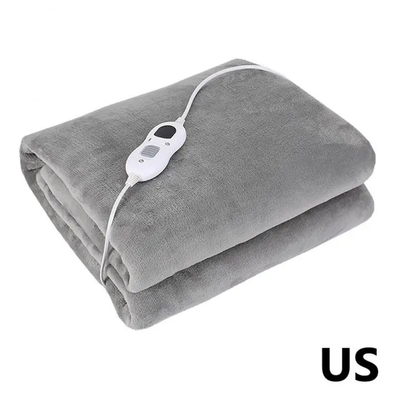 220V Winter Electric Blanket Heater Single Body Warmer Heated Blanket Thermostat Electric Heating Blanket 127x152.4cm