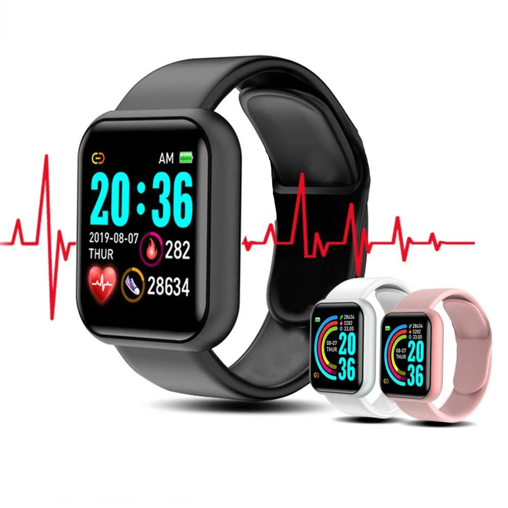 

2023Smart Watch Women Men Sport Bluetooth Band Heart Rate Monitor Blood Pressure Fitness Tracker Bracelet for Android Hot Sale