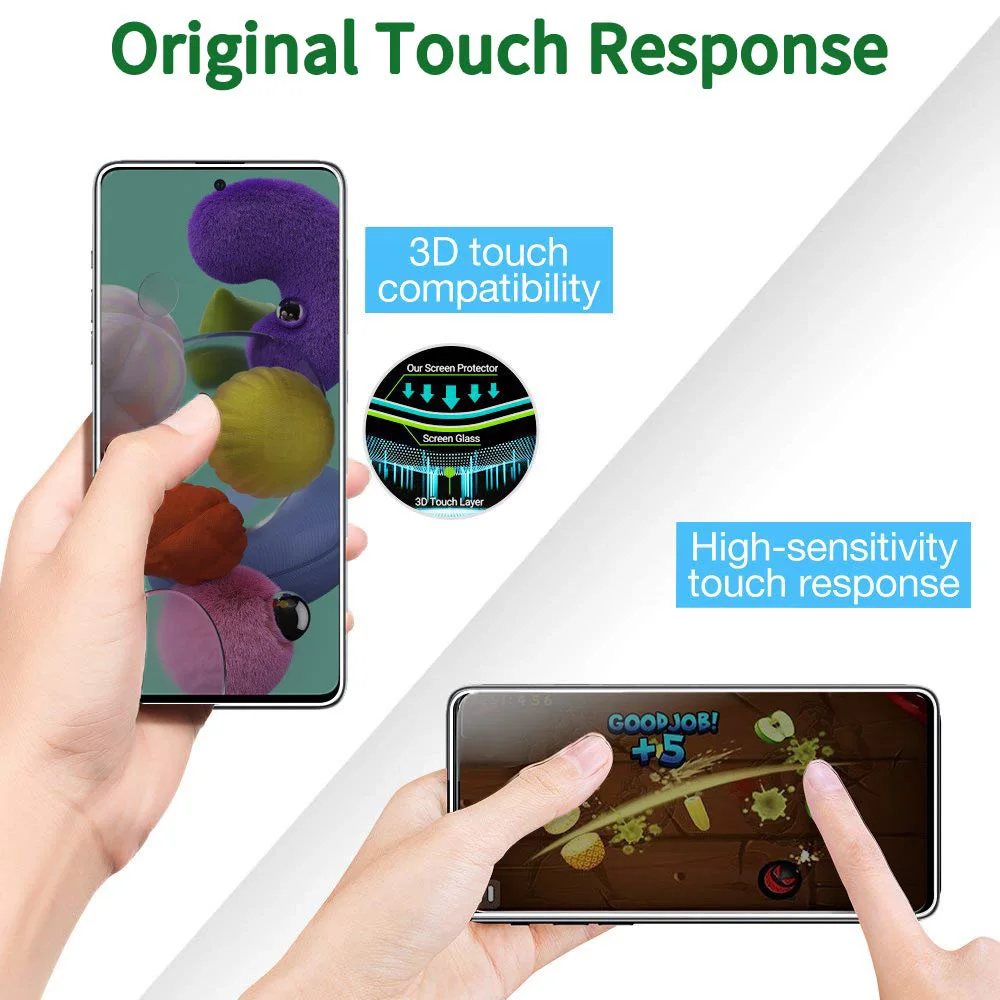 3 шт. закаленное защитное стекло для Samsung Galaxy A91 A71 A72 A51 A52 A31 A21s A90 A70 A30 A50 S |