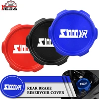 motorcycle rear cylinder reservoir cap for bmw s1000xr s 1000 xr 2015 2016 2017 2018 2019 cnc brake master fluid reservoir cover