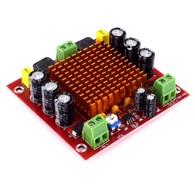 

NEW DC 12V 24V 150W TPA3116DA TPA3116D2 Mono Channel Digital Power Audio Amplifier Amp Board With Preamplifier