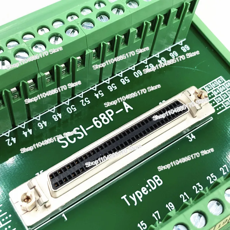 Фото Клеммная плата SCSI68 Core Needle Hole Тип карты захвата Передача Релейный терминал 68P Основная клеммная колодка №2