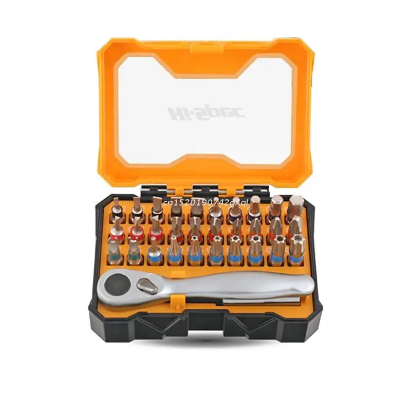 

Multifunction Screwdriver Bit Set Ratchet Screwdriver Slotted Torx Hex Phillips Screw Driver Bit Chrome Vanadium Steel