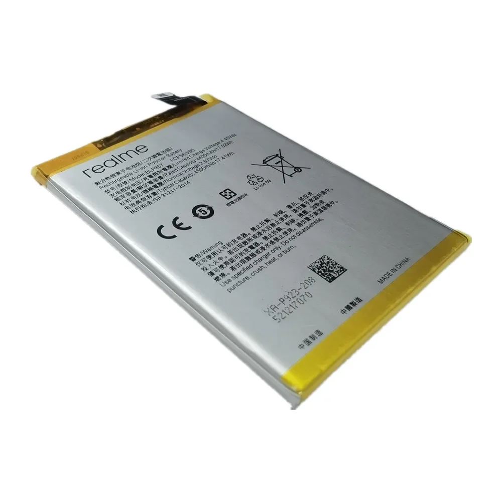 Оригинальный аккумулятор BLP857 для телефона OPPO Realme X7 Max 5G GT Neo Q3 Pro Carnival Edition RMX3142 RMX3031