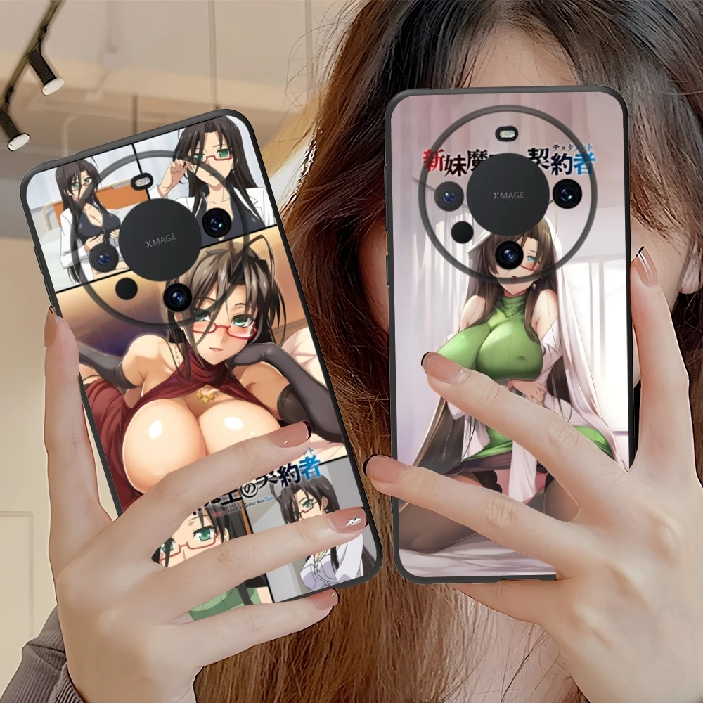 Чехол для мобильного телефона Shinmai Maou Chisato Huawei Mate 60 50 40 30 20 10 Pro Plus Lite E 5G черный