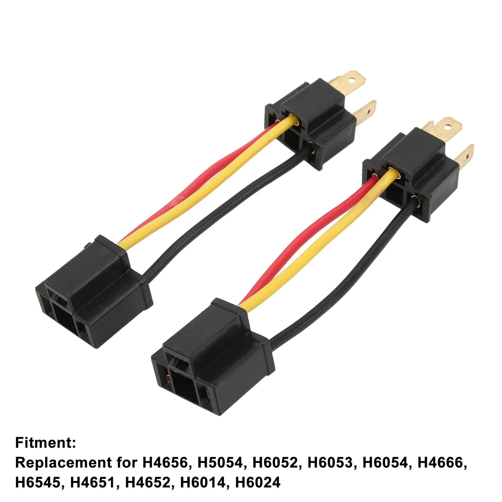 2шт H4 Преобразователь гнезда фары Головного света Жгут проводов Замена штекера