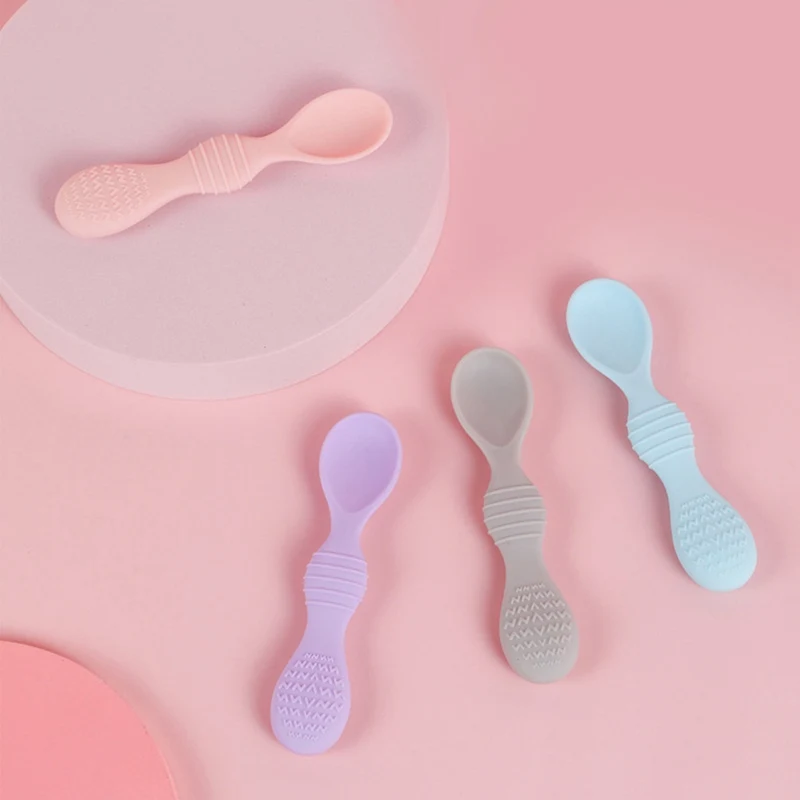 

Детский силиконовый Прорезыватель для зубов в виде ложки