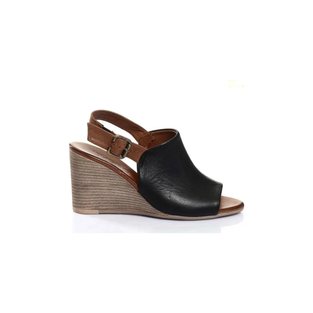 

Dorlie Shoes Kemerli Genuine Leather Women Wedges Sandals 9 N1401