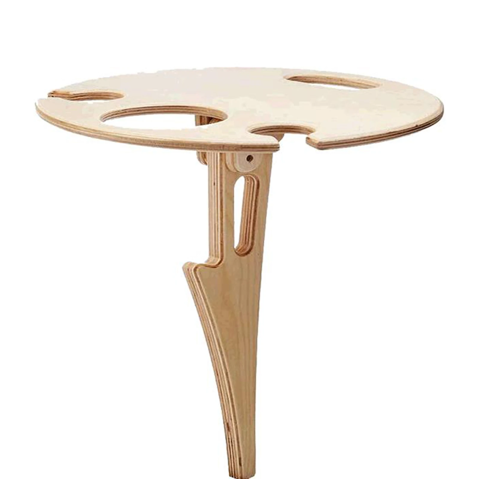 

Wine Table Wooden Folding Wine Table Stake Wine Glasses Bottle Holder for Outdoor Backyard Camping Beach wine wine wine