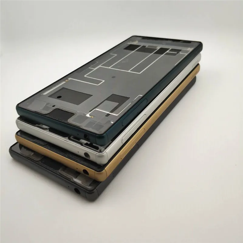 

Для Sony Xperia Z5 средняя рамка ободок корпус крышка + Заглушка Крышка для Xperia Z5 Dual E6653 E6603 E6633 E6683