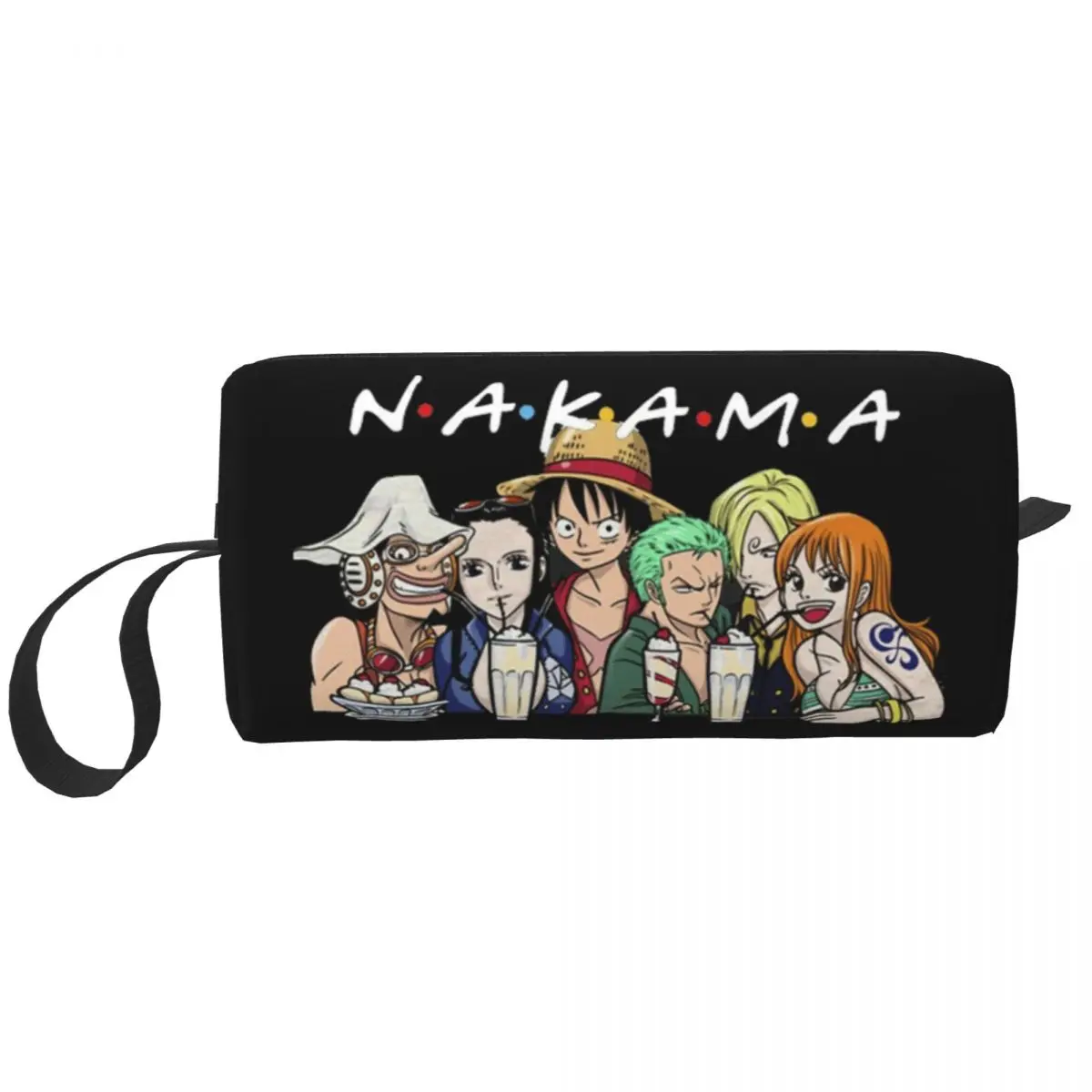 Соломенная шляпа Nakama косметичка женская модная вместительная Аниме Манга