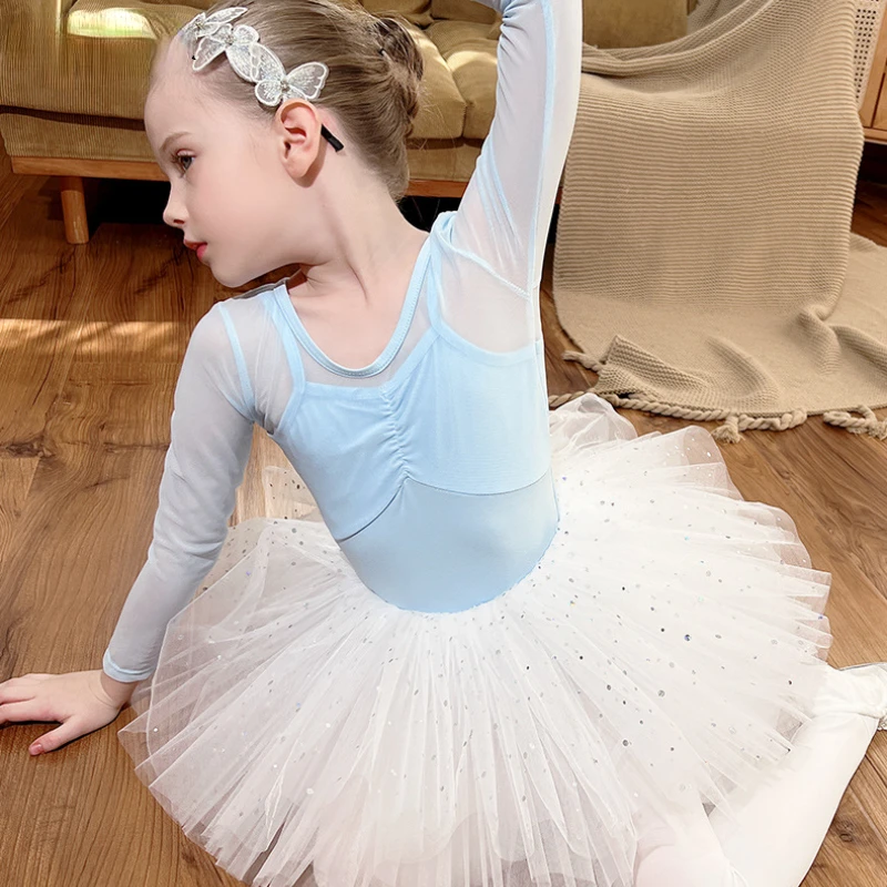 

Professional Classic Swan Lake Ballet Costume Kids Leotards Gymnastics Girls Ballerina Dance Costumes Tutu Dance Skirt Outfit