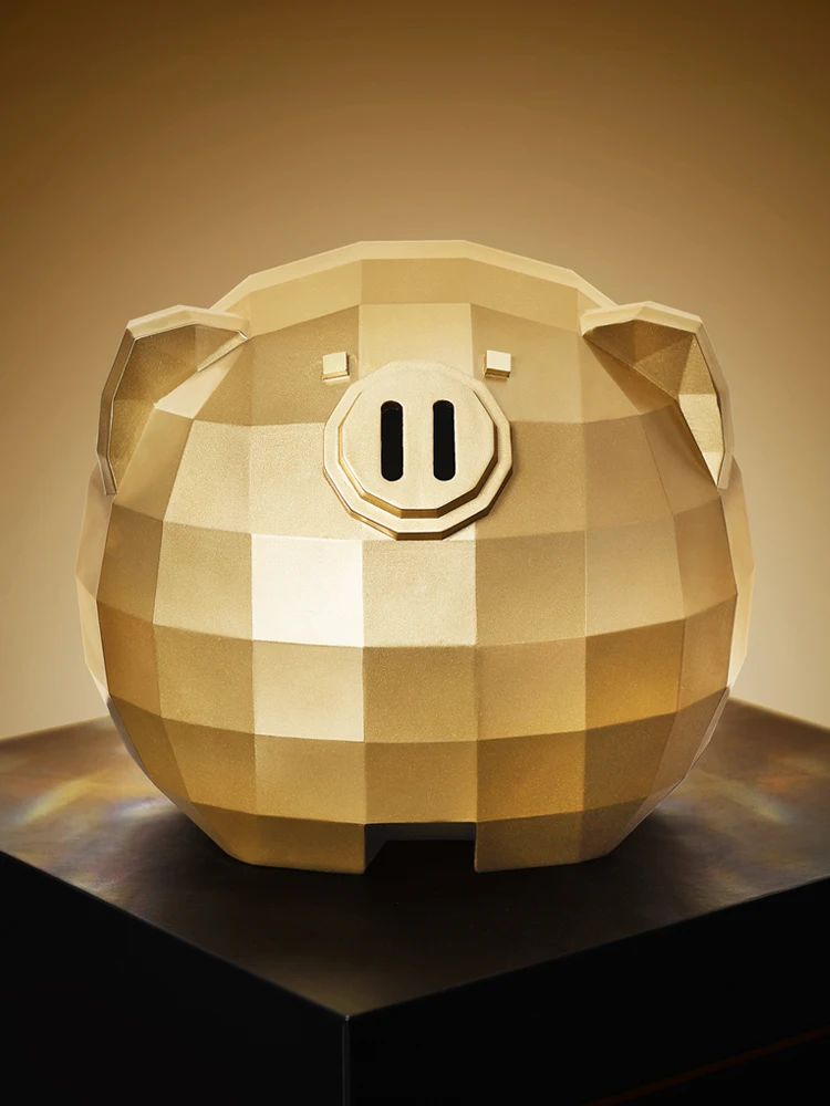 

Coin Money Box Hidden Safe Wedding Resin Cute Ornament Luxury Large Pig Piggy Bank Cartoon Creative tirelire enfant Home Decor
