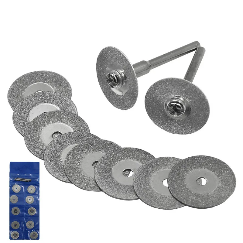 

10Pcs 16-50MM Mini Diamond Grinding Cutting Wheel Disc Saw Blades Sharpener Cut Off Abrasive Disks Rotary Tools for Dremel